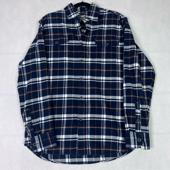 JACHS plaid flannel shirts 100% cotton set of 4 - Picture 7 of 16